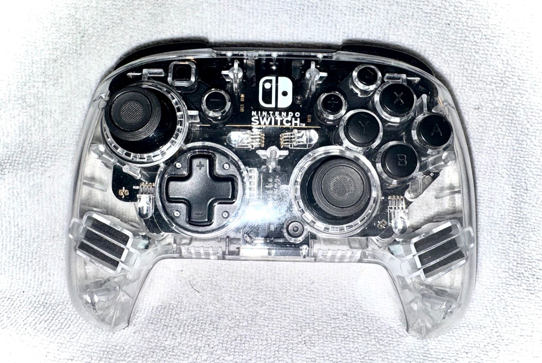 Nintendo Controller: Nintendo Switch Controller transparent – Defekt aus Bätterkinden von nam_whz2