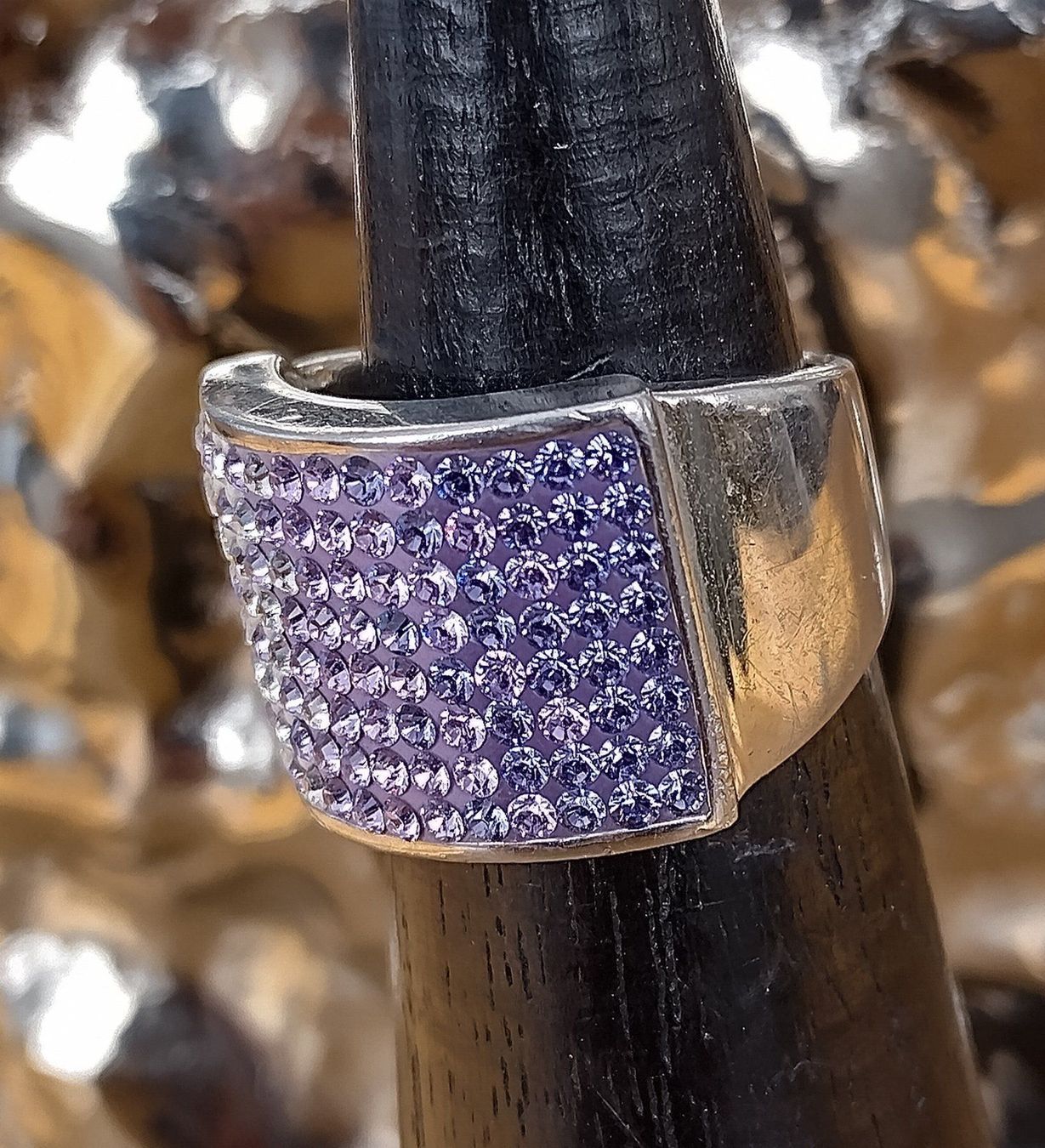 Anelli: GLITZER RING IN 925 SILBER – Usato da Romanshorn venduto da BoutiqueA 5