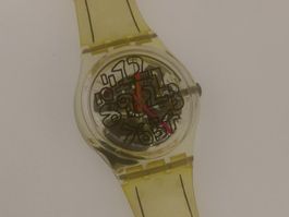 SWATCH SCRIBBLE unisex Quartz Uhr, new old stock, ungetragen