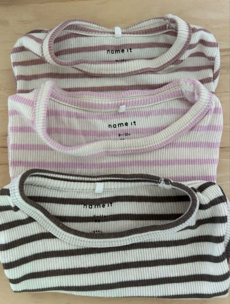 Next Lotti di vestiti: 3er Set Langarmshirt / Next / 80 / mit 38% Modal – Nuovo (secondo la descrizione) da Rüti ZH venduto da mio_jt8n 1