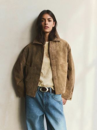 Veste en cuir de la marque BHOEM