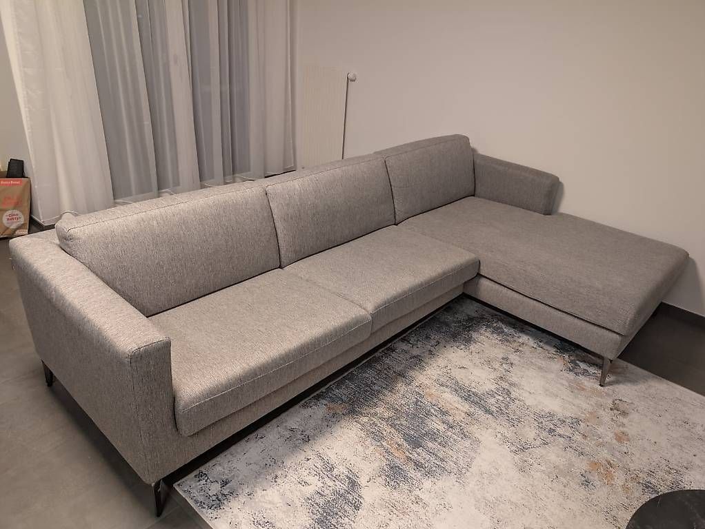 Livique Divani: Graues Ecksofa – Usato da Maisprach venduto da mic_dzp6 3