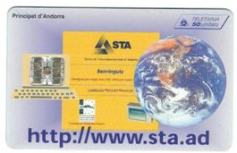 Telefonkarte Andorra AND-072 Internet