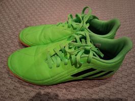 Adidas Hallenschuhe, Neon Grün, Grösse 36
