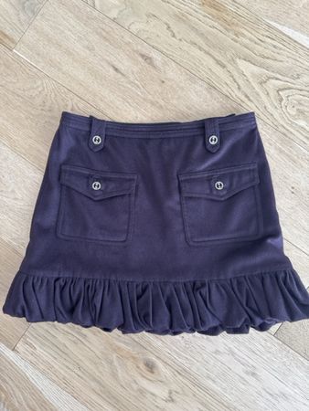 Gucci Mini Rock  mit Rüschen Grösse 38