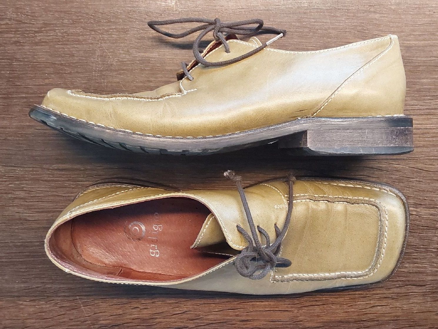 Scarpe da donna: Halbschuhe gidigio oliv 38 – Usato da Köniz venduto da scopello12 2