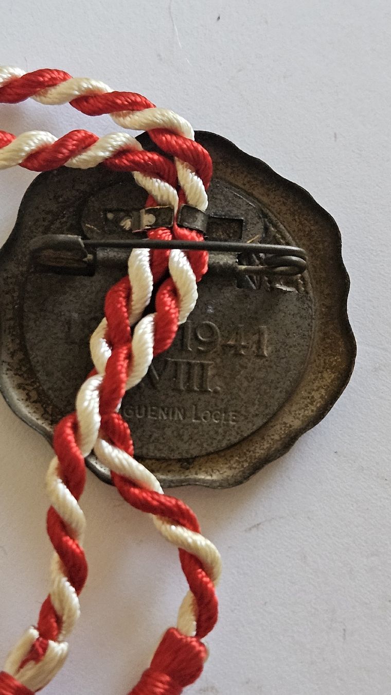 Medaillen: Original Schweizer Siegelmarke 1291-1941 – Gebraucht aus Ettingen von samiba 2
