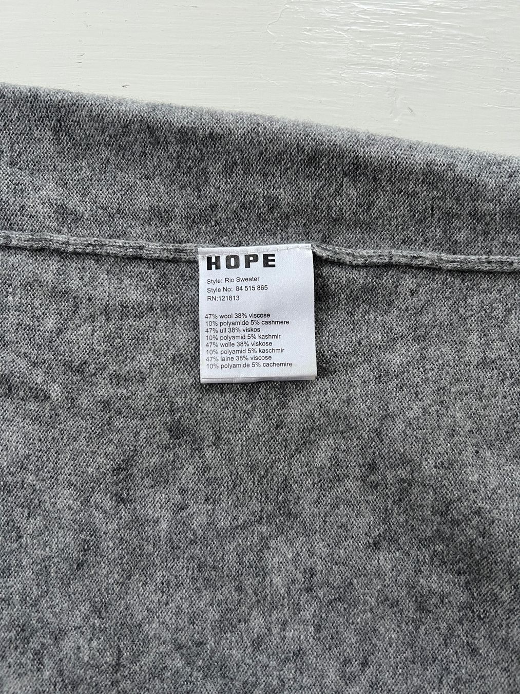 Maglioni & Felpe: Hope Rio Sweater – Usato da Gempenach venduto da amdor 7