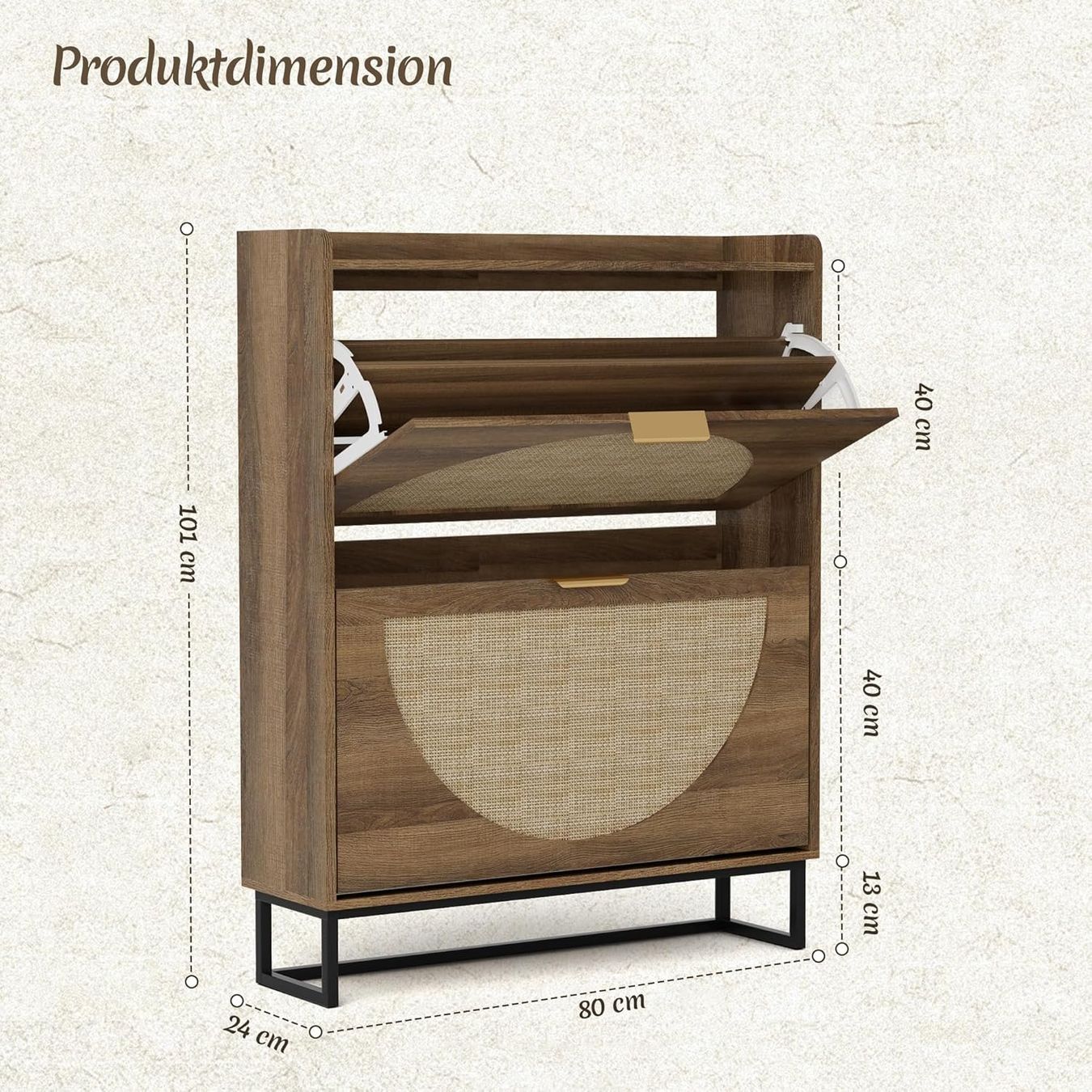 Cassettiere: Schuhkommode, Schuhschrank – Nuovo (secondo la descrizione) da Sins venduto da Taschending 3