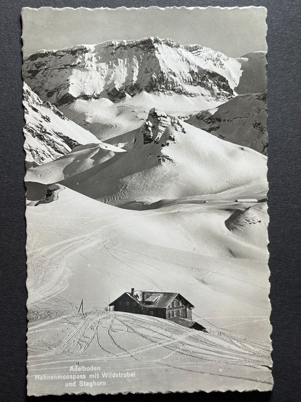 Ansichtskarten: Adelboden - Hahnenmosspass – Gebraucht aus Steg VS von danwer74
