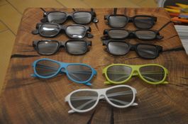 3D -  BRILLE PAKET - 9 PAAR
