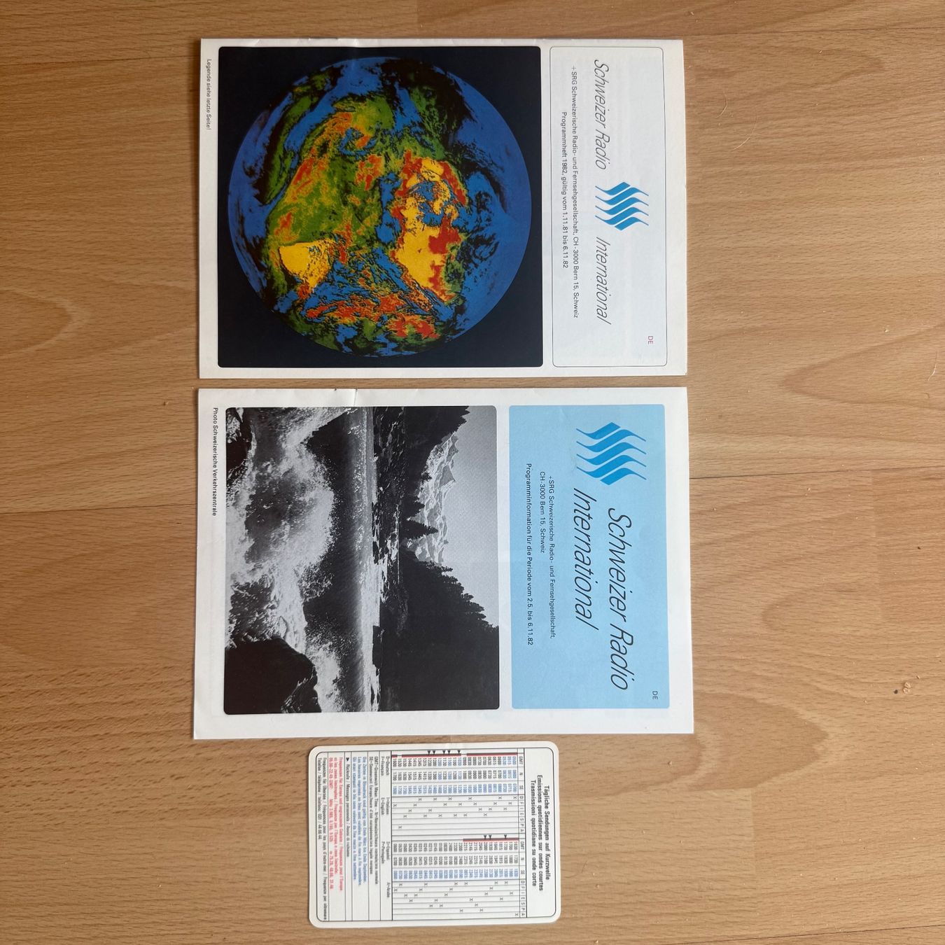 Revues & Magazines: Schweizer Radio International Programmheft 1982 DE – D'occasion à Oberdiessbach par Atelier1818