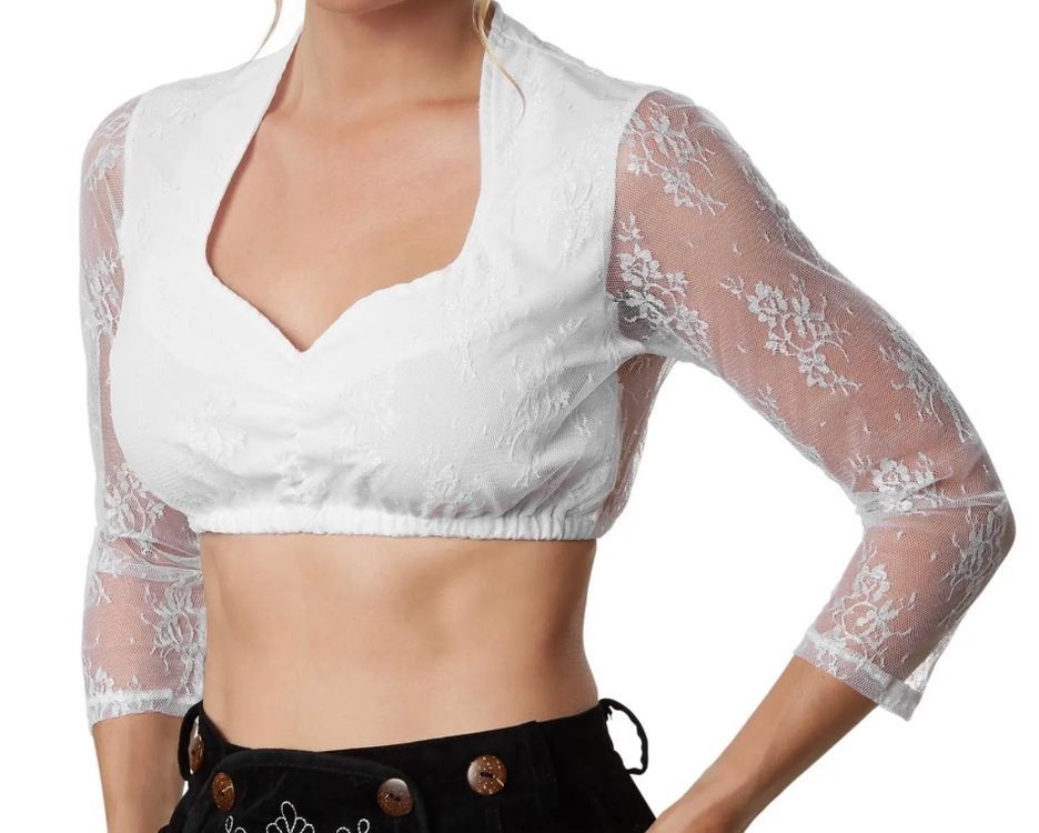 Kostüme: Dirndlbluse Gretl Gr M – Neu und originalverpackt aus Oberegg von MR-shop