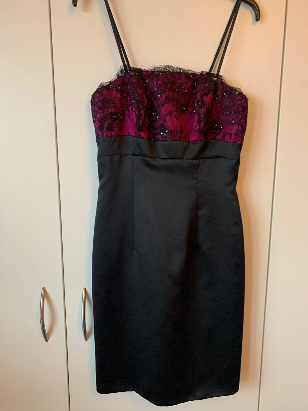 Kleider: Robe de cocktail, robe de soirée ou mariage satinée – Neu (gemäss Beschreibung) aus Colombier NE von Nikkon 3