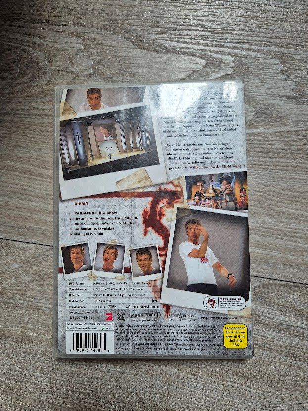 Tutti i DVDs: Michael Mittermeier Paranoid Live DVD – Usato da Solothurn venduto da Daniel_SO 1