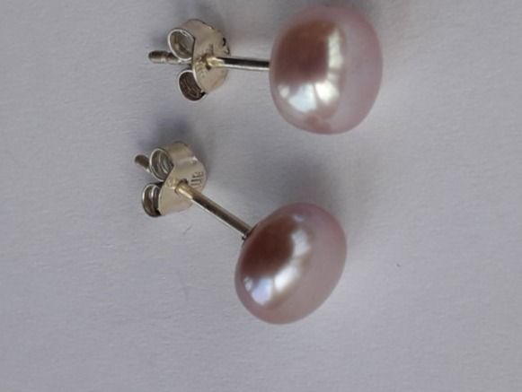 Orecchini pendenti & Orecchini a lobo: Perlen Ohrstecker Silber 925 – Nuovo e nell'imballaggio originale da Winistorf venduto da acreativ2 1
