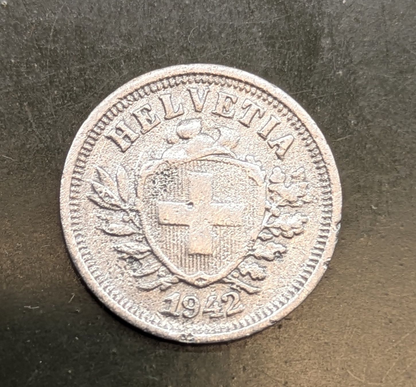 Tutti le monete: 1 Rp. 1942 Zink – Usato da Zetzwil venduto da Spitz70