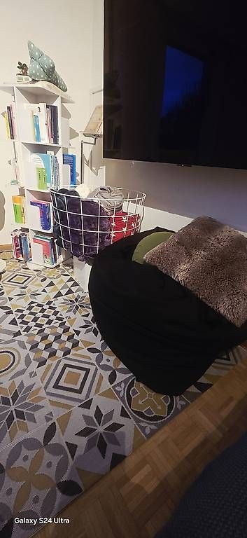 Sessel: Sitzsack schwarz – bequem & modern / Lounge Sitzsack – Gebraucht aus Muttenz von Malici11