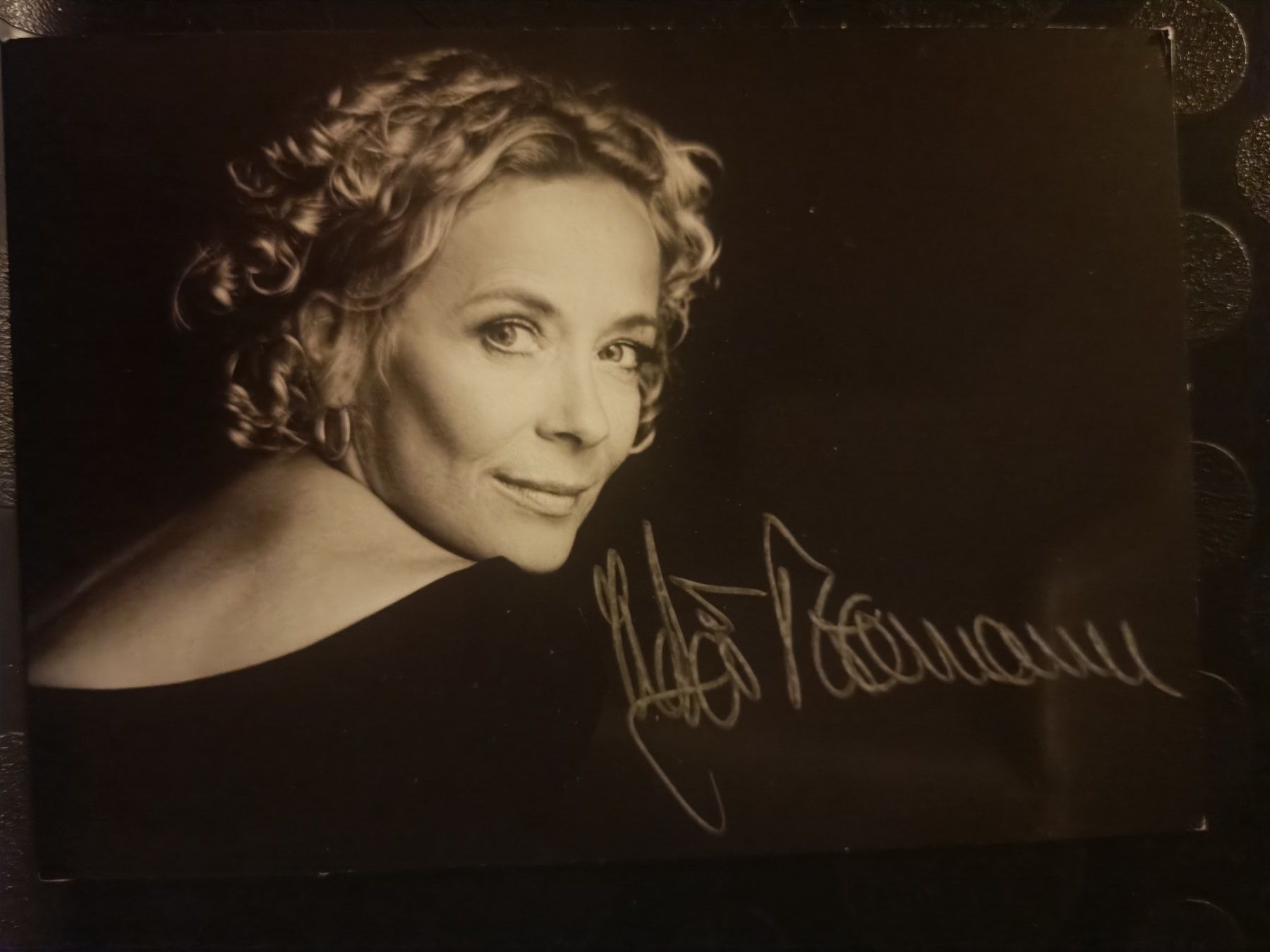 Autografi: Katja Riemann - handsigniert – Usato da Menziken venduto da Artographs