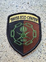 *** Badge Swiss EOD Center ohne klett ***