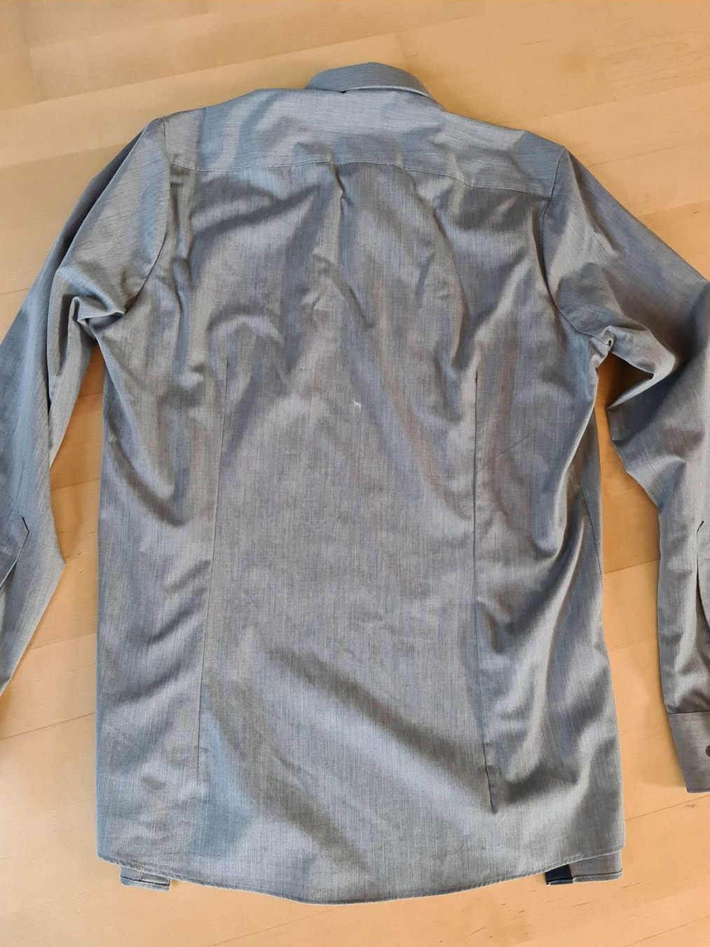 Camicie: Hemd Olymp Grösse 40 silbergrau – Usato da Buchs AG venduto da Stunner 3