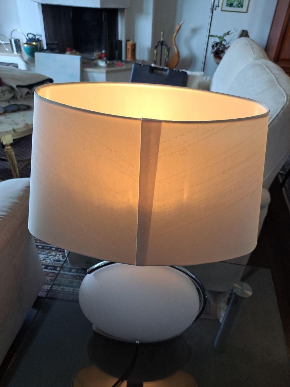 Lampen: Tischlampe oval, dimmbar – Gebraucht aus Jona von Strand82 1