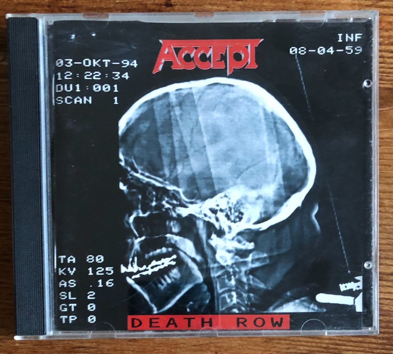 CDs: Accept – Death Row CD, Heavy Metal – Gebraucht aus Luzern von Schlafenicht00
