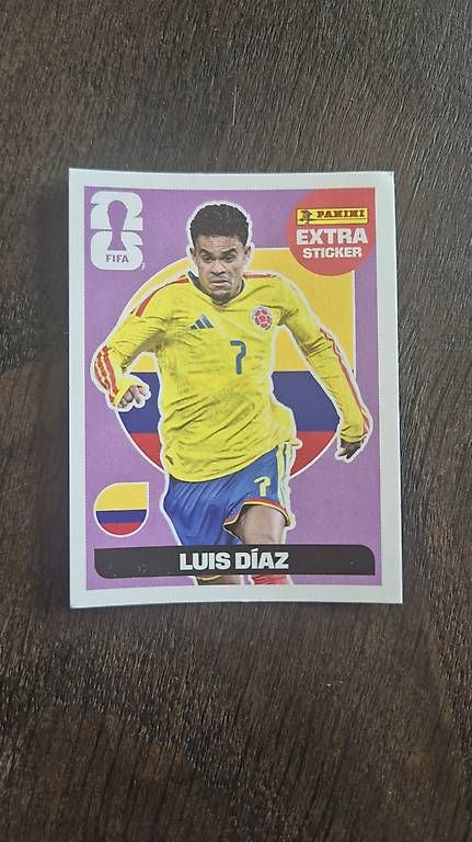 Panini Carte collezionabili: Extra Sticker Panini Luis Diaz – Usato da Jakobsbad venduto da viva013
