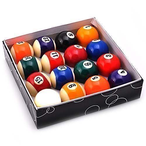 16er Poolkugel-Set Für Snooker – 2 Zoll Durchmesser, Aus Strapazierfähigem Kunstharz
