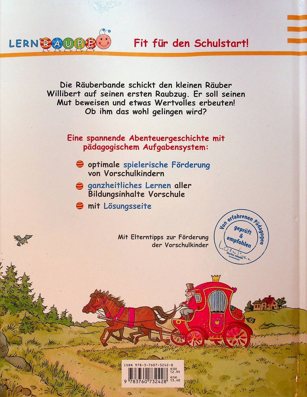 Libri: Erhard Dietl Der wilde Räuber Willibert  / Lernraupe – Usato da Reitnau venduto da Zaomir 1