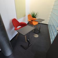 Vitra NesTable Laptoptisch höhenverstellbar, Dunkelbraun