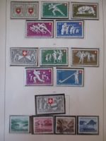 Briefmarken Pro Patria 1950 - 1952