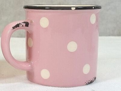 Tazze: JUMBO KAFFEE BECHER IN EMAILLE OPTIK – Usato da spreitenbach venduto da lumbalplatte