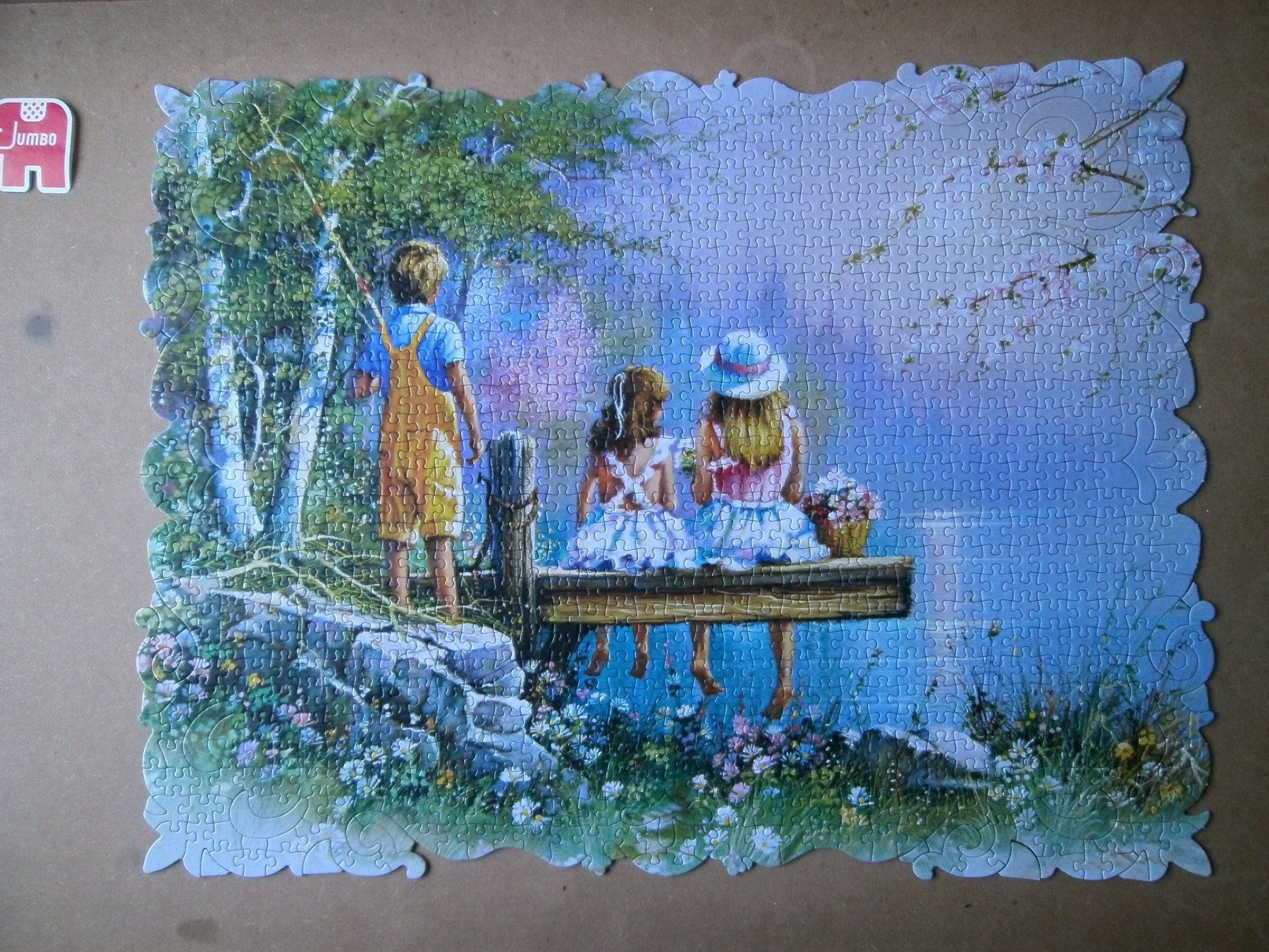 Puzzle: Déco Puzzle Jumbo de 1000 pces – Usato da Moutier venduto da Mouschka 1
