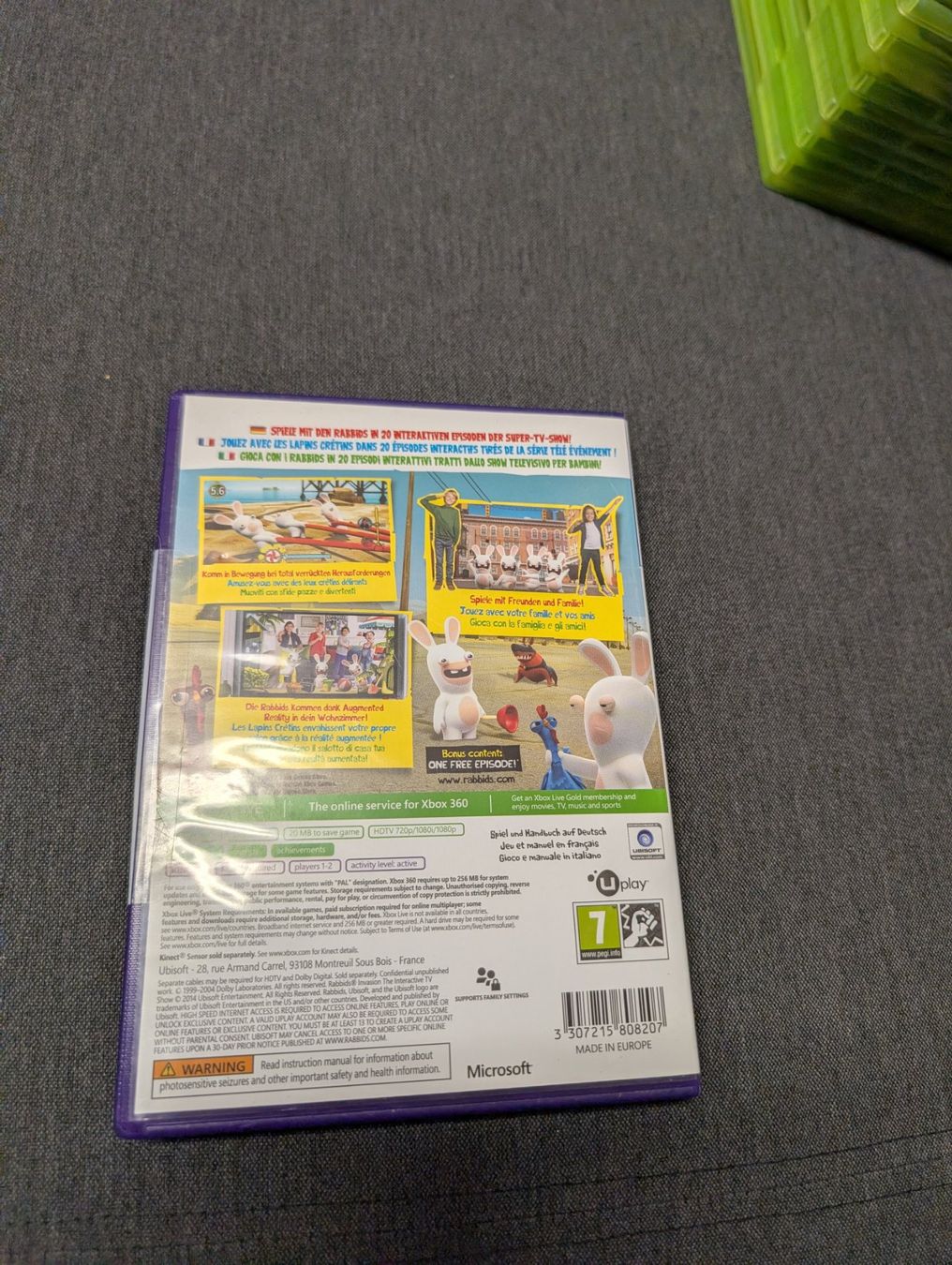 Giochi: Rabbids invasion Microsoft Xbox 360 – Usato da Giubiasco venduto da Ticinerd 1