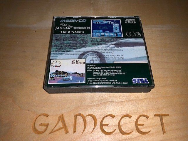 Sega Jeux: Jaguar XJ220 Sega Mega-CD – D'occasion à Steinach par Gamecet 2