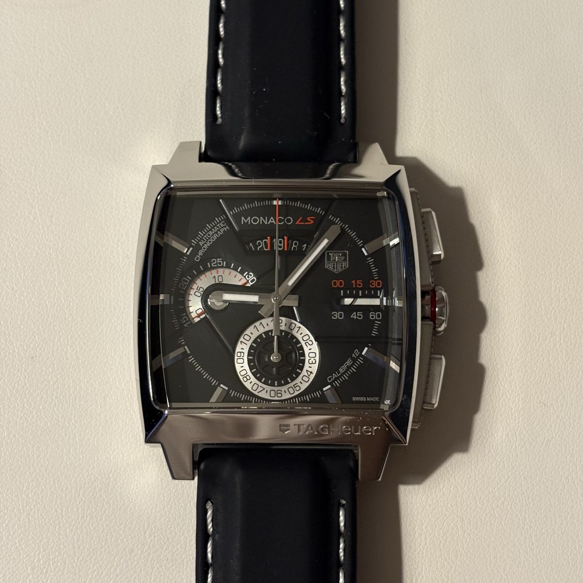 Tag Heuer Uhren: Tag Heuer Monaco LS revidiert CAL2110 – Gebraucht aus Winterthur von LaBodega 1