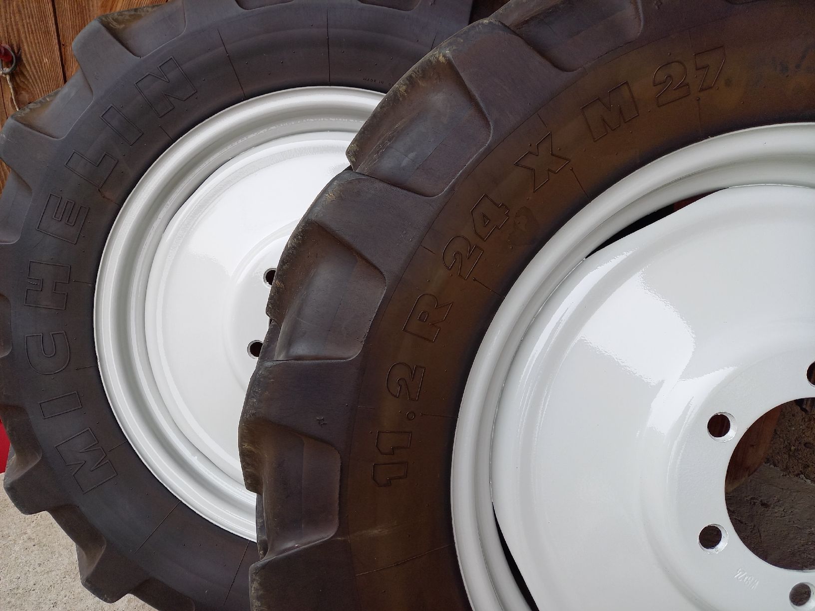 Pneumatici & Ruote complete: Traktorenräder 11.2 R24 Michelin – Usato da Hörhausen venduto da andi91920 2
