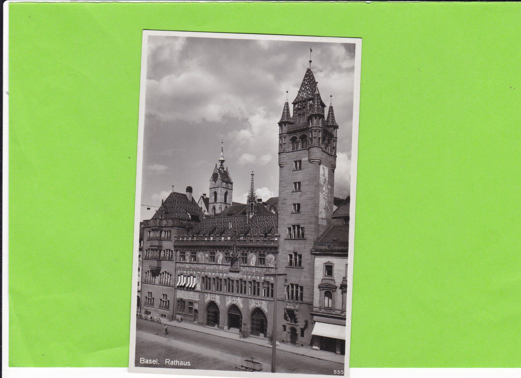 Cartoline postali: Basel-Rathaus – Usato da St. Peterzell venduto da neckertal