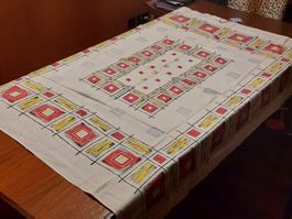 Vintage ! Nappe Barkcloth, 1950's, 145 x 120 cm.