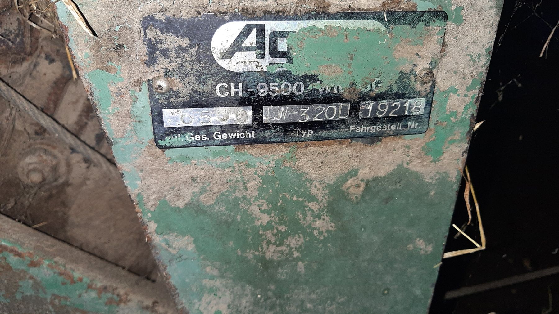 Rimorchi: Ladewagen Agrar LW 320D – Usato da Altishausen venduto da Grueematt 5