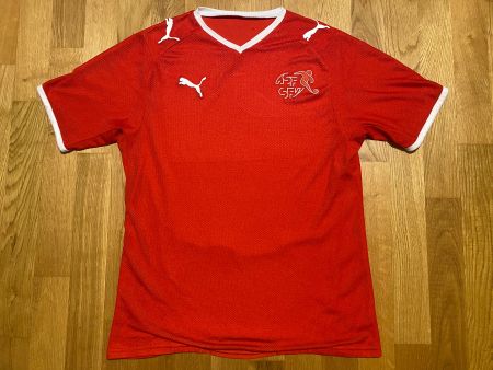 ORIGINAL SCHWEIZ NATI EM 2008 MAILLOT SUISSE PUMA SVIZZERA M