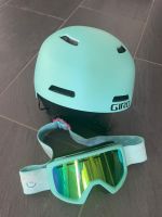 Skihelm Kind mit passender Skibrille - Marke GIRO