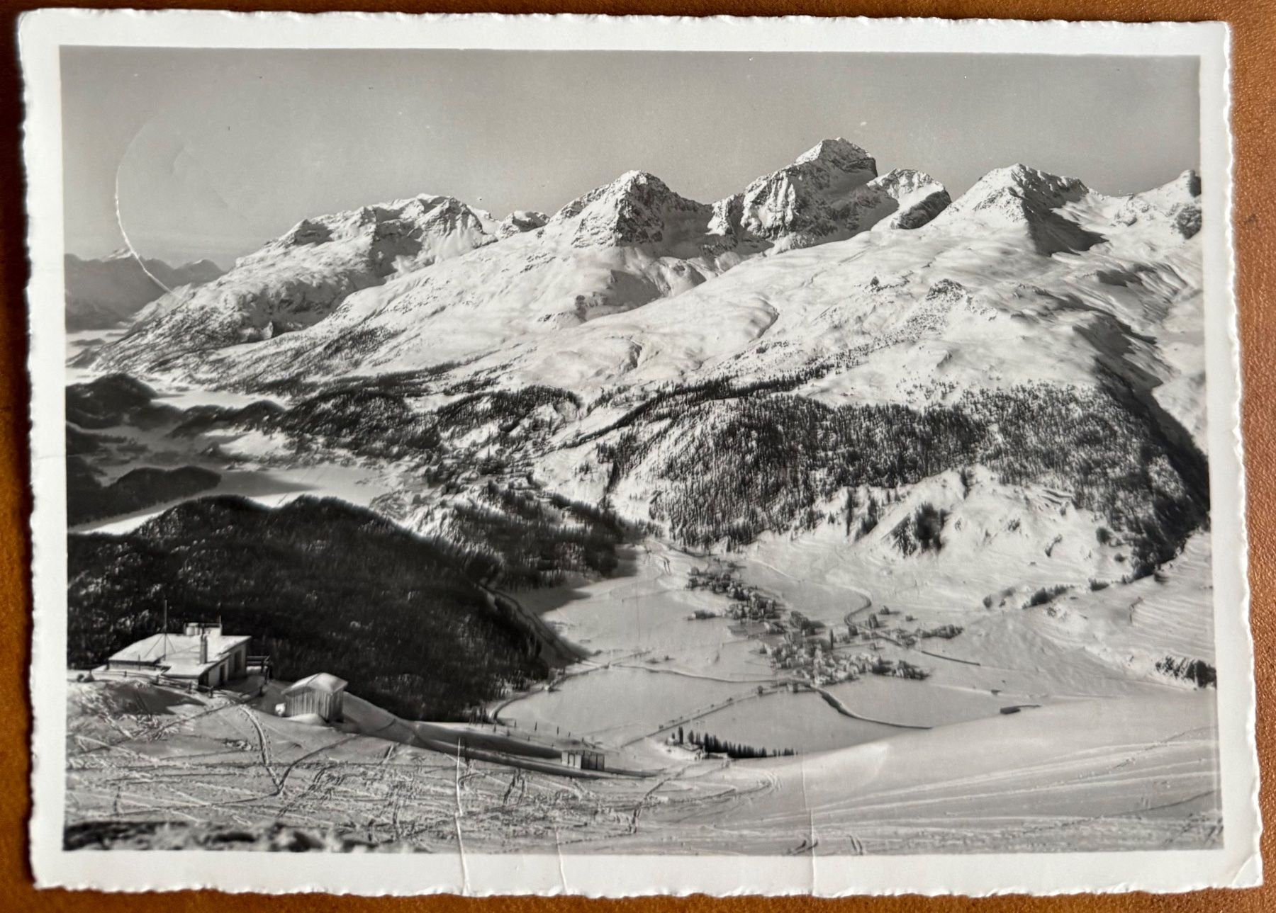 Ansichtskarten: SAMEDAN - Muottas Muragl 1934 – Gebraucht aus Lutry von Ediego
