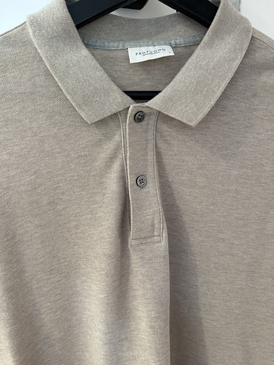 Magliette Polo: Profuomo Poloshirt Greige, Gr. L – Nuovo (secondo la descrizione) da Ottenbach venduto da ygi95 2