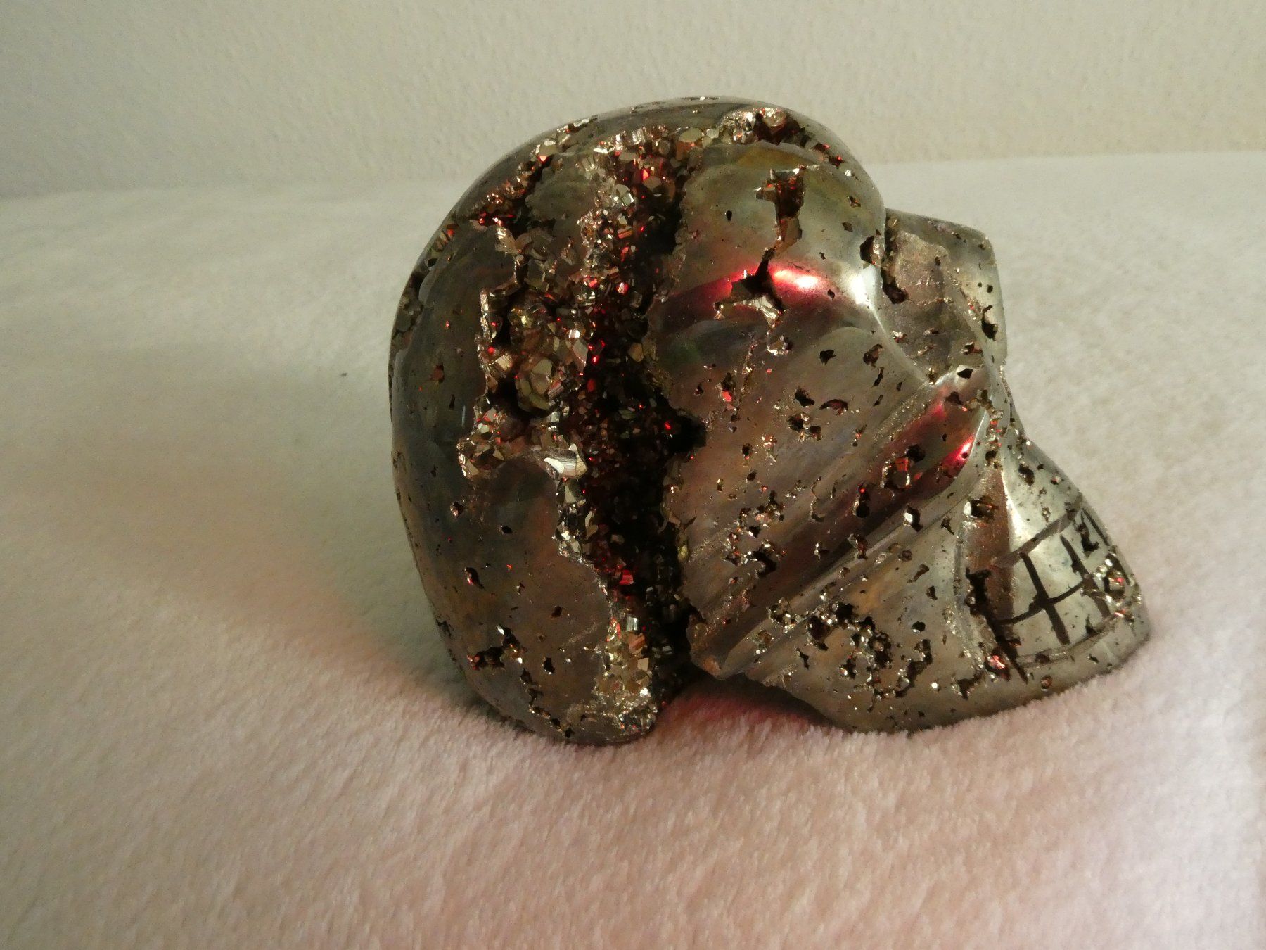 Sculture & Statue: Totenkopf aus reinem Pyrit – Nuovo (secondo la descrizione) da Zürich venduto da olympus03 1