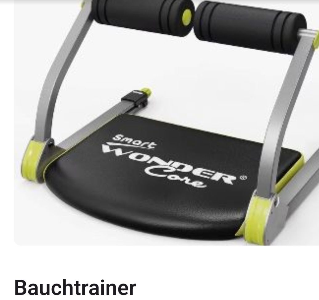Hometrainer: Bauchtrainer Smart Wonder Core  – Gebraucht aus Port von sold54