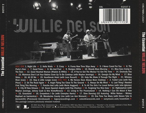 CDs: Nelson Willie: Essential 2CD – Neu und originalverpackt aus Steinhausen von Vilivinili 1