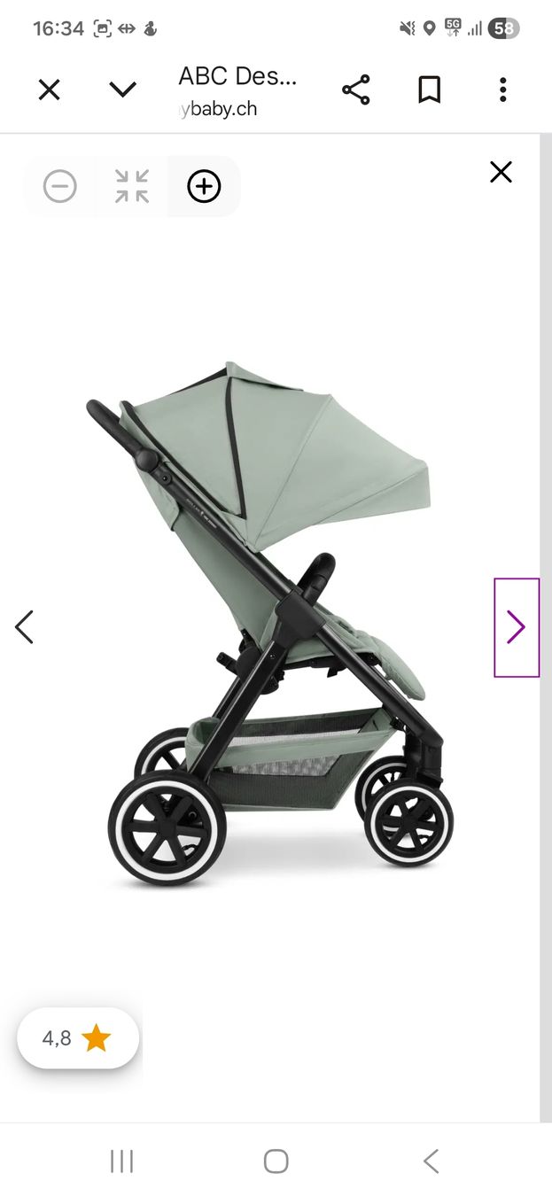 ABC Design Accessori per carrozzine: Buggy Abc design avus 2 air – Nuovo (secondo la descrizione) da Volketswil venduto da c_k-m 3
