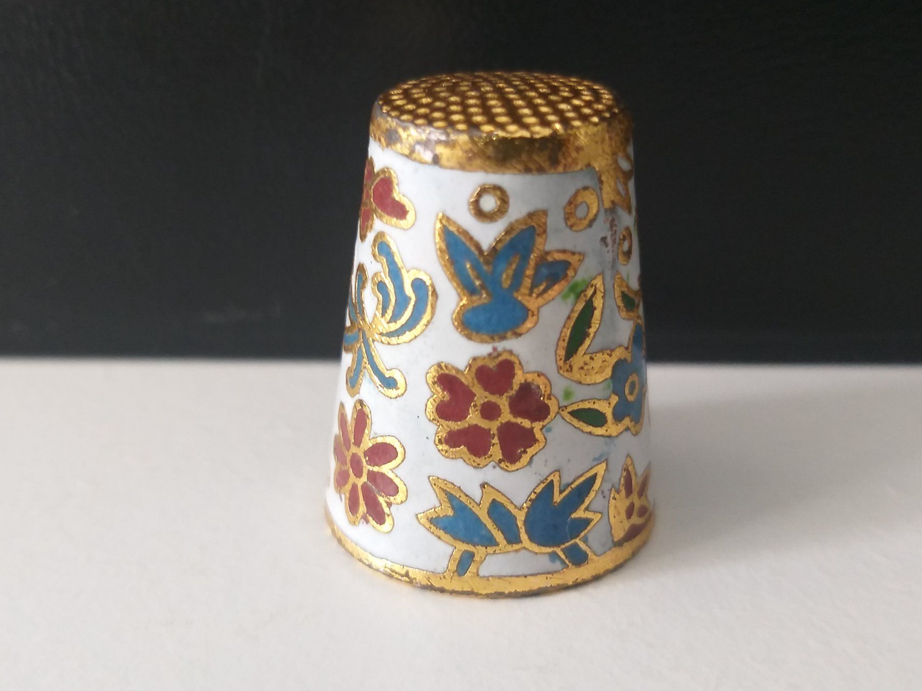 Dés à coudre: Dé à coudre cloisonné – D'occasion à Cossonay-Ville par Les_1001_perles 2